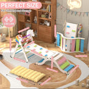 Pikler Triangle Set with Cushion, 9 in 1 Toddler Climbing Toys Indoor, Montessori Foldable Wooden Climbing Toys for Toddlers 1-3 Inside，Pikler Triangle Set Jungle Gyms Playground for Children by TinyTreasures Baby Boutique