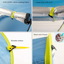Poray Portable Baby Beach Tent with UPF 50+ Sun Shelter,Mosquito Net and Sunshade, Ideal Pop Up Kids Travel Tent with Carry Bag & 2 Stakes,Outdoor Indoor Play and Sun Protection by TinyTreasures Baby Boutique