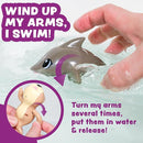Tub Works® Wind Up Swimming Baby & Toddler Bath Toys, Arctic 3 Pack | Wind Arms & Watch Them Swim | Interactive Baby Bath Toys | Ideal for Bathtub, Toddler Pool, Summer or Water Table Play by TinyTreasures Baby Boutique