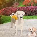 White Labrador Dog Planter Plant Pots,Cute Garden Dog Flower Planter,Dog Planters Birthday Gifts for Women,Office,Indoor/Outdoor Decor9.45 * 6.38 * 13.39in by GreenHaven Gardens