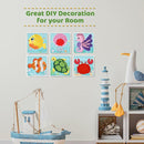 jackinthebox Poke Poke Art – Ocean Theme, Mess-Free Fabric Art and Craft, Flower Pressing Kits, Gift for Kids, Toys for Girls and Boys Ages 4 5 6 7 8 by TinyTreasures Baby Boutique