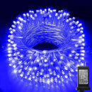 KNONEW Outdoor Christmas Lights 99ft 300 LED String Lights 8 Modes & Timer Fairy Light Plug in Waterproof LED String Lights for Xmas Yard Tree Wedding Party Holiday Decorations (Blue) by GreenHaven Gardens