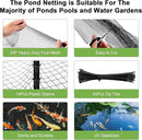 Pond Netting, Pond Netting for Koi Ponds 15 x 20 FT Pond Net, Heavy Duty Woven Fine Mesh Pond Garden Pool Netting Kit for Leaves to Catch Leaves and Debris, Protects Koi Fish from Birds Cats Predators by GreenHaven Gardens