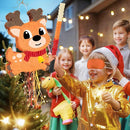 Wernnsai Reindeer Piata for Christmas - Large & Cute 16.5'' Brown Decorative Piata by TinyTreasures Baby Boutique