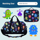 Wildkin 15-inch Kids Backpack – Durable, Padded, Adjustable for School & Travel - Monsters by TinyTreasures Baby Boutique