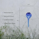 LGL Plant Watering Globes - Automatic Self Watering Globes. Decorative Self Watering Planter Inserts Made From Hand-Blown Durable Glass. Self Watering Spikes to Support Plant Health. 4 Pack, Small. by GreenHaven Gardens