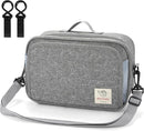 Accmor Stroller Organizer, Universal Stroller Organizer with Insulated Cup Holder Pocket, Dual Purpose Large Capacity Stroller Bag Caddy, Stroller Accessories Fits for Uppababy, Doona, Nuna Strollers by TinyTreasures Baby Boutique