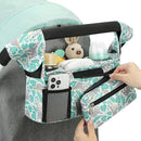 Accmor Universal Stroller Organizer with Insulated Cup Holder Detachable Phone Bag and Shoulder Strap,Stroller Bag Caddy Organizer Fits for Uppababy, Baby Jogger, Britax Strollers by TinyTreasures Baby Boutique