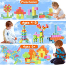 Magnetic Blocks, Magnet Building Cubes for Toddlers Ages 3-5, STEM Educational Sensory Autism Montessori Preschool Toys, Gifts for Kids Ages 4-8 Year Old Boys and Girls by TinyTreasures Baby Boutique