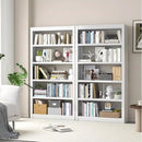 Metal Bookshelf Adjustable - 61" Tall White Bookcase, 5 Tier Book Shelf, Tooless Assembly Book Case, Modern Bookshelves and Bookcases for Home Office, Living Room, Bedroom, Study, Library by CozyNest Decor