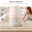 Portable Bottle Warmer for Travel, 12 Oz Milk Warmer for Breastmilk Formula Water, 3 Mins Fast Heating, Long Battery Life, 5 Levels Smart Temp Control, Ideal for Night Feeding, Travel, Car by TinyTreasures Baby Boutique