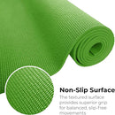 Hello Fit 10-Pack Yoga Mat, 68" x 24" Non Slip Exercise Mat, 4mm Thick Gym Mat for Fitness and Stretching, Bulk Non Toxic Yoga Mats for Schools and Studios by TinyTreasures Baby Boutique