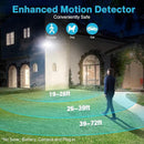Olafus 100W LED Security Light Motion Sensor Outdoor Light, 2 Pack Motion Flood Light Dusk to Dawn, 9000LM Super Bright 6500K Exterior Motion Detector Floodlight for Garage Yard Porch Eave IP65, Black by GreenHaven Gardens
