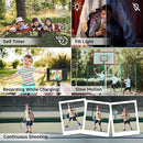 Digital Camera FHD 4K Kids Camera 44MP with 64GB SD Card 2 Batteries Autofocus 16X Digital Zoom Compact Portable Point and Shoot Digital Small Vintage Camera for Teens Boys Girls Students (Black) by TinyTreasures Baby Boutique