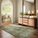 Machine Washable Throw Rugs for Entryway: Door Mat Indoor Entrance 3x5 Small Rug Stain Resistant Non-Slip Low Pile Soft Carpet for Kitchen Front Door Indoor Entrance Entry Bedroom by TinyTreasures Baby Boutique