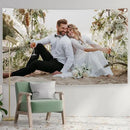 Personalized Custom Tapestry - Ships Next Business Day, Made in USA - Upload Your Own Image for a Unique Wall Hanging Backdrop, Perfect for Home & Living Room Decor, Bedroom Wall Art (60x90) by CozyNest Decor