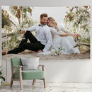 Personalized Custom Tapestry - Ships Next Business Day, Made in USA - Upload Your Own Image for a Unique Wall Hanging Backdrop, Perfect for Home & Living Room Decor, Bedroom Wall Art (60x103) by CozyNest Decor