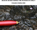 Tenkara Rod Fly Fishing Rod Kit - Kids Fishing Pole Small Stream Collapsible Fly Poles All Waters Quality Carbon Tube Creek Rods by TinyTreasures Baby Boutique