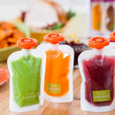 Infantino Squeeze Station, Baby Food Maker & Pouch Filler, Fill 3 Reusable Pouches at Once, Easy to Use, Dishwasher Safe, Homemade Baby Food Prep Essential, Purple by TinyTreasures Baby Boutique