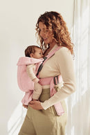 BabyBjörn Baby Carrier Mini, Light Pink, 3D Jersey | Infant Carrier (7-25 lbs), Ergonomic, Easy-to-Use by TinyTreasures Baby Boutique