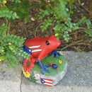 Puerto Rico Souvenirs, Puerto Rican Coqui with Sound, National Symbol of Puerto Rico Decorations Gifts, Novelty Puerto Rican Theme Sculpture Coqui Signs Frog Figurine, Battery Not Included by GreenHaven Gardens