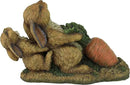 Design Toscano The Carrot Crew Rabbit Statue, Multicolored by GreenHaven Gardens