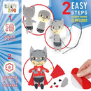 Superhero Sewing Kits for Little Kids 5 Easy Projects for Children Beginners Sewing kit Kid Crafts Make Your Own Felt Pillow Plush Craft Kit My First Sewing Kit Learn to Sew Kit by TinyTreasures Baby Boutique