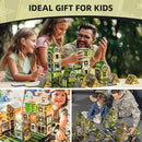 GobiDex Magnetic Tiles Army Toys, STEM Military Magnetic Building Blocks for Toddler Kids Ages 3-5 4-8, Sensory Magnet Construction Toys Birthday Gifts for 3+ Year Old Boys & Girls Army Men Playset by TinyTreasures Baby Boutique