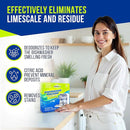 Dishwasher Cleaner and Deodorizer Tablets 26-Pack, Deep Cleaning Descaler for Dishwasher Machine, Heavy Duty, Septic Safe, Removes Grease & Build-ups, 1 Year of Cleaning Supplies (Unscented) by TinyTreasures Baby Boutique