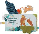 Manhattan Toy Fairytale Peek-a-Boo Soft Activity Crinkle Book for Baby & Toddler with Tethered Bunny Squeaker Small by TinyTreasures Baby Boutique