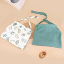 Muslin Nursing Cover for Breastfeeding, Privacy Breathable Breastfeeding Cover with Arch Neckline for Mom, 100% Cotton Nursing Apron, Floral and Green by TinyTreasures Baby Boutique