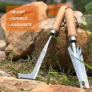 SHANFEEK Crack Weeder Weed Remover Tool for Garden Yard Weed Puller Hoe Gardening Tools Stainless Steel One-Piece Molding(L-Type) by GreenHaven Gardens