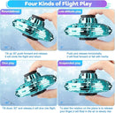Hand Operated Mini Drone for Kids - LED UFO Flying Orb Ball, Rechargeable Mini Fidget Spinner Toy for Indoor Outdoor,Christmas Birthday Party Gifts for Girls Boys (Green) by TinyTreasures Baby Boutique