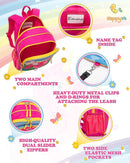 Backpack with Leash for Kids-Anti Lost Walking Toddler Leash-Unicorn design-for 1-4 Years Old Girls by TinyTreasures Baby Boutique
