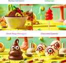 Playz Edible Poo Chocolate & Candy Making Science Kit for Kids Ages 8-12 Years Old - Food Science Chemistry Kid Science Kit with 30 Experiments, Educational Science Kits for Boy & Girls by TinyTreasures Baby Boutique