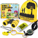 ESSENSON Kids Explorer Kit - Adventure Kit for Kids, Outdoor Explorer Kit with Binoculars, Summer Outdoor Toys for Kids Ages 4-8 by TinyTreasures Baby Boutique