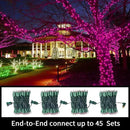 100 Count Pink - 21.6FT LED String Lights, Mini LED Lights for Indoor/Outdoor Home Holiday Party Wedding Independence Day Decoration by CozyNest Decor