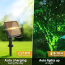 kolpop Green Solar Fairy Lights Outdoor, 3 Packs Total 96FT 240 LED Solar Powered String Light Outside Waterproof, 8 Modes Copper Wire Mini Twinkle Tree Lighting for Halloween Garden Patio Yard by GreenHaven Gardens