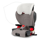 Britax Highpoint Backless Belt-Positioning Booster Seat, SafeWash Gray Ombre by TinyTreasures Baby Boutique