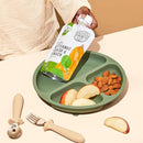 Serenity Kids 6+ Months Veggie Puree Baby Food Pouches - Butternut Squash & Spinach - USDA Organic No Added Sugar Allergen Free BPA-Free - Healthy Toddler Food - 3.5 Oz, 12 Pack by TinyTreasures Baby Boutique
