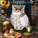 WERNNSAI Night Owl Piñata - Owl Wicked Pinata Hanging Woodland Forest Party Decorations for Kids Birthday Animal Shower Party Game Favor, with Blindfold and Bat by TinyTreasures Baby Boutique