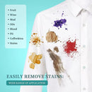 BFWood Laundry Stain Brush, Natural Soft Boar Bristles, Removes Tough Stains from Delicate Fabrics Like Knits, Cotton, and Linens, Gentle on Fabrics, No Damage by CozyNest Decor