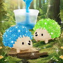 sdaymol Crystal Growing Kit for Kids - 2 Colors Hedgehog to Grow Fast in (24H),Science Experiments Learning & Educational Toys,Science Kits for Kids Age 8-12 STEM Project Gifts for Boys & Girls 6+ by TinyTreasures Baby Boutique