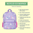 Wildkin ECO rPET Kids Backpack – Recycled, Padded, Adjustable for School & Travel – Unicorns by TinyTreasures Baby Boutique