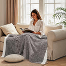 NEXHOME PRO Soft Twin Blankets for Couch, Reversible Warm Blankets Cozy Knit Blanket for Women, Fuzzy Plush Lightweight Throws for Sofa, Bed, Picnic, Coffee Brown, 60 x 80 inches by TinyTreasures Baby Boutique