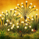 Solar Garden Lights,2Pack 16LEDs 8Modes Firefly Lights Outdoor Decorations, Swaying Light Sway by Wind,Firefly Solar Lights for Outside IP65 Waterproof,Yard Patio Decoration, Warm White by GreenHaven Gardens