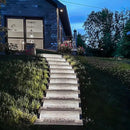 Solar Step Lights for Outside,6pack Solar Stair Lights Outdoor Waterproof IP67,Outdoor Deck Step Lights,Solar Outdoor Lights for Staircase,Patio,Front Step(Cool Brown) by GreenHaven Gardens