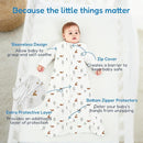 TotAha Sleep Sack 12-18-24 Months 3 Pack, Buttery Soft, Safe Wearable Blanket Baby Sleeping Bag for Baby with 2-way Zipper, 0.5 TOG by TinyTreasures Baby Boutique
