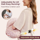 Momcozy Original Nursing Pillow for Breastfeeding-Pioneering Safety Fence- Wider Feeding Pillows for More Support for Mom & Baby- Easier Nursing & Hand Free- Fit for All, Removable Cotton Cover by TinyTreasures Baby Boutique