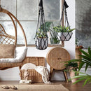 Artilady Black Plant Hanger Macrame Hanging Planter for Indoor Boho Plants Holder with Hooks Hanging Plant Basket Outdoor Window Wall Plants Home Decor by GreenHaven Gardens